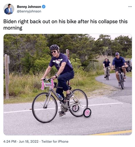 Biden Bike Accident Memes